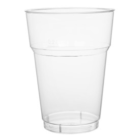 Vaso de Cerveza PS Transparente Cristal 200 ml (1.000 Uds)