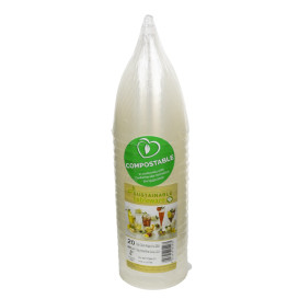 Copa PLA Biodegradable Transparente 200ml 2P (400 Uds)