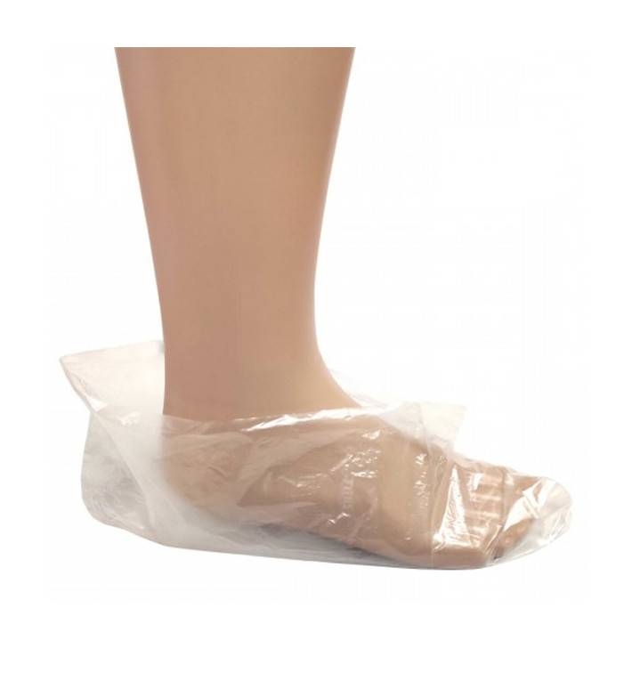 Calzas de Zapatería Polietileno Transparente (500 Uds)