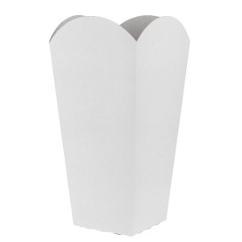 Caja Palomitas Pequeña Blanca 45gr 6,5x8,5x15cm (700 Uds)