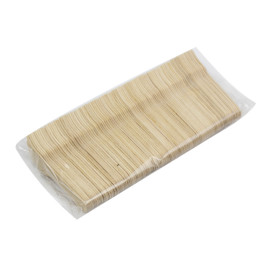 Mini Tenedor de Madera 7,5cm (100 Uds)