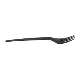 Tenedor Biodegradable CPLA Negro 17cm (1.000 Uds)