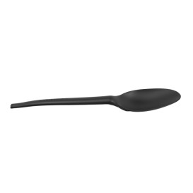 Cuchara Biodegradable CPLA Negro 16,5cm (1.000 Uds)