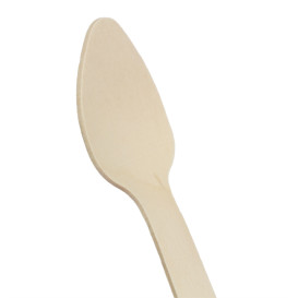 Cucharilla de Madera BIO Enfundada 11cm (25 Uds)