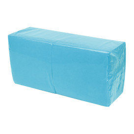 Servilleta de Papel Micropunto 20x20cm 2C Turquesa (3.240 Uds)