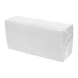 Servilleta de Papel Micropunto 20x20cm 2C Blanca (100 Uds)