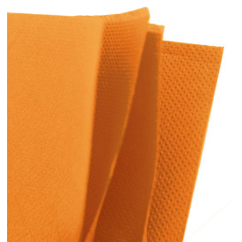 Servilleta de Papel Micropunto 20x20cm 2C Naranja (100 Uds)