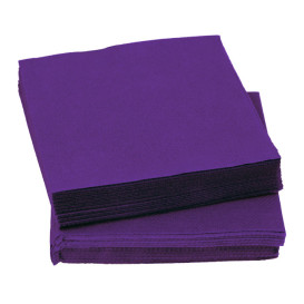 Servilleta de Papel Micropunto 20x20cm 2C Lila (100 Uds)