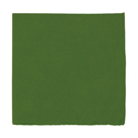 Servilleta de Papel Micropunto 20x20cm 2C Verde (2.400 Uds)