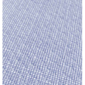 Mantel de Papel Cortado 1x1m "Entre Lineas" Azul 40g/m² (400 Uds)