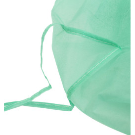 Bata TST PP Verde Cierre Trasero con Cintas XL 20gr (100 Uds)