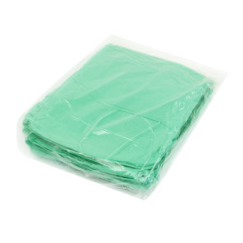 Bata TST PP Verde Cierre Trasero con Cintas XL 20gr (100 Uds)