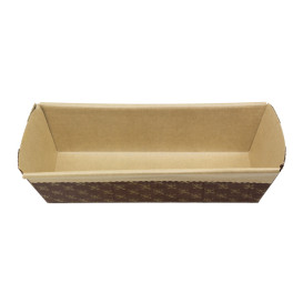 Molde Horno Kraft 24x8x7cm (240 Uds)