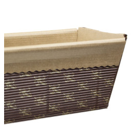 Molde Horno Kraft 24x8x7cm (240 Uds)
