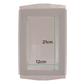 Molde Horno Kraft 21x12x4,5cm (85 Uds)