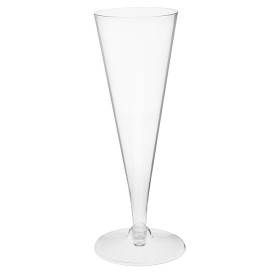 Copa de Plástico Reutilizable 2P PS Cava 120ml (120 Uds)