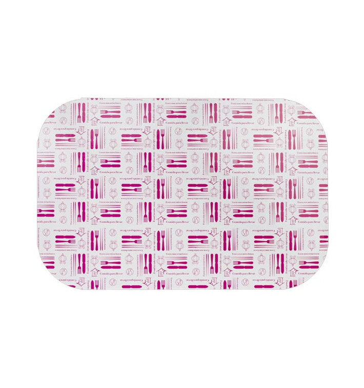 Tapa para Bandeja Aluminio 15C. 1500ml (100 Uds)