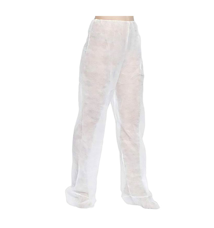 Pantalón Tratamiento Presoterapia en TST de PP Blanco (1 Ud)