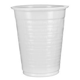 Vaso de Plástico PS Blanco 200ml Ø7,0cm (100 Uds)