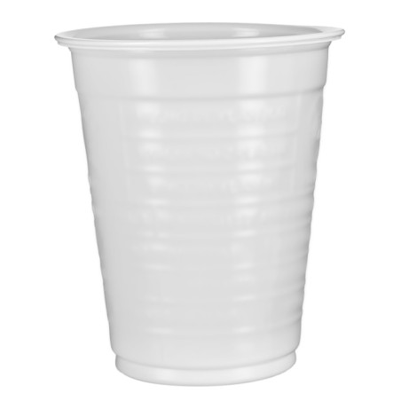 Vaso de Plástico PS Blanco 200ml Ø7,0cm (100 Uds)