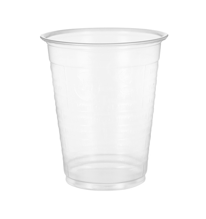 Vaso de Plástico PP Transparente 200ml Ø7,0cm (3.000 Uds)