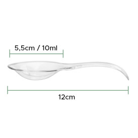 Cuchara Degustación Single-Dose Transparente 120 mm (600 Uds)