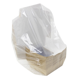 Caja de Cartón Kraft con Ventana 120x120x40mm (500 Uds)