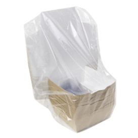 Caja de Cartón Kraft con Ventana 140x140x50mm (250 Uds)