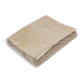 Bolsas con Base Autocierre Kraft 21x17 cm (2400 Uds)