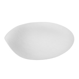 Plato Wasara Blanco Biodegradable Maru M (200 Uds)