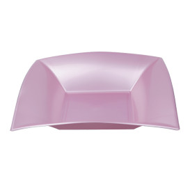 Plato Hondo Reutilizable PP Violeta Nice Pearl 18cm (300 Uds)