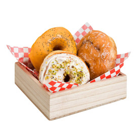 Caja para Presentación de Madera 16x15x5cm (1 Ud)