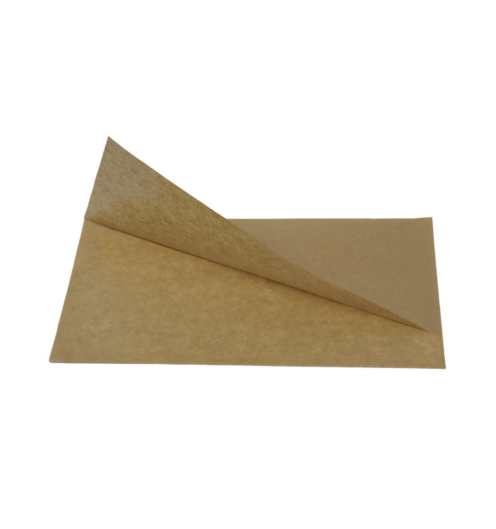 Bolsa Antigrasa Abierta 25x13/10cm Natural (4000 Uds)