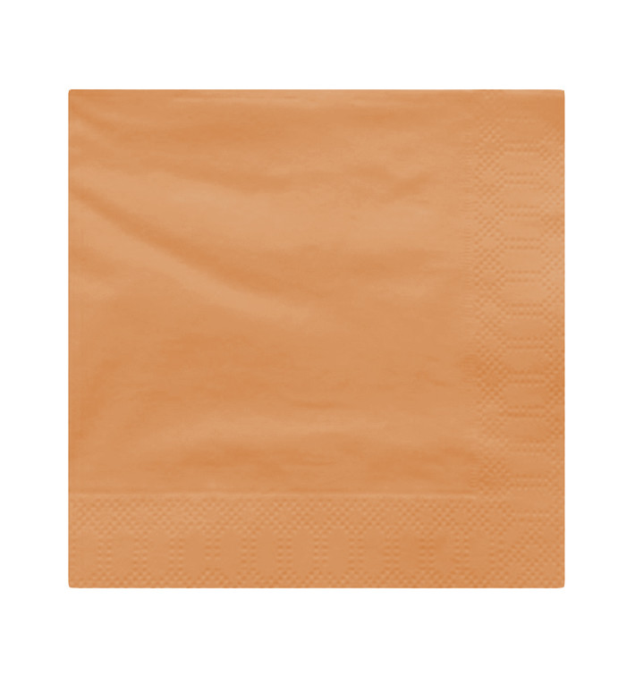 Servilleta Papel Cenefa Salmón 40x40cm (50 Uds)