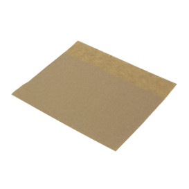 Bolsa Antigrasa Abierta 15x13/10cm Natural (100 Uds)