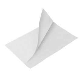 Bolsa Antigrasa Abierta 20x13/10cm Blanco (100 Uds)