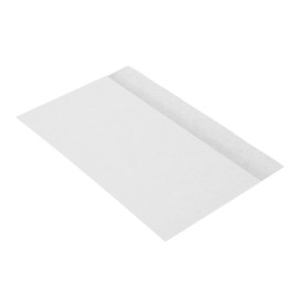 Bolsa Antigrasa Abierta 20x13/10cm Blanco (100 Uds)