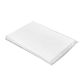 Bolsa Antigrasa Abierta 20x13/10cm Blanco (100 Uds)
