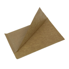 Bolsa Antigrasa Abierta 20x13/10cm Natural (100 Uds)