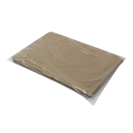 Bolsa Antigrasa Abierta 20x13/10cm Natural (100 Uds)