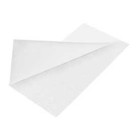 Bolsa Antigrasa Abierta 25x13/10cm Blanco (4000 Uds)