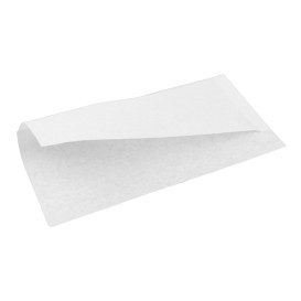 Bolsa Antigrasa Abierta 25x13/10cm Blanco (4000 Uds)