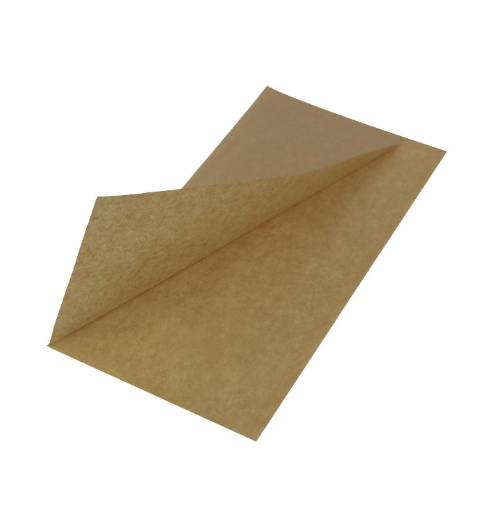 Bolsa Antigrasa Abierta 2L 12x12,2cm Natural (100 Uds)