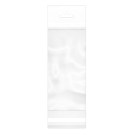 Bolsas BOPP Solapa Adhesiva y Eurotaladro 6,5x17cm G160 (1000 Uds)