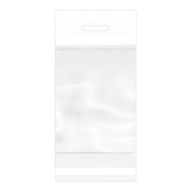 Bolsas BOPP Solapa Adhesiva y Eurotaladro 8,5x14cm G160 (1000 Uds)