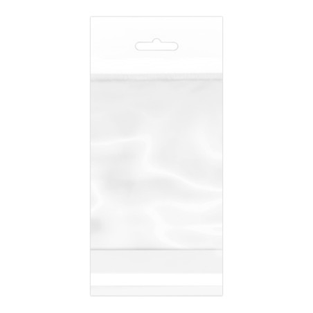 Bolsas BOPP Solapa Adhesiva y Eurotaladro 8,5x14cm G160 (1000 Uds)