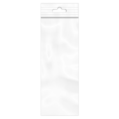 Bolsas de Polietileno con Autocierre y Eurotaladro 11,5x33,5cm G200 (1000 Uds)