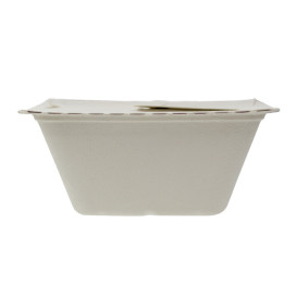 Envase Box to Go Caña de Azúcar 17x13x7cm 750ml. (100 Uds)