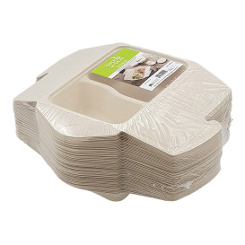 Envase Box to Go Caña de Azúcar 2C 21x15x5cm 800ml (50 Uds)