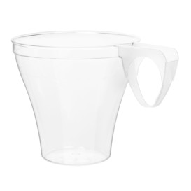 Taza de Plástico Transparente 80ml (40 Uds)
